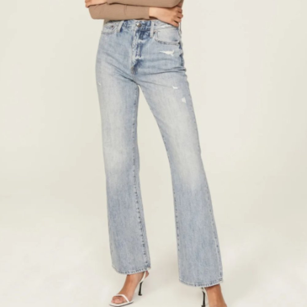 NWT! Size 26 Pistola Stevie Relaxed Flare Jeans